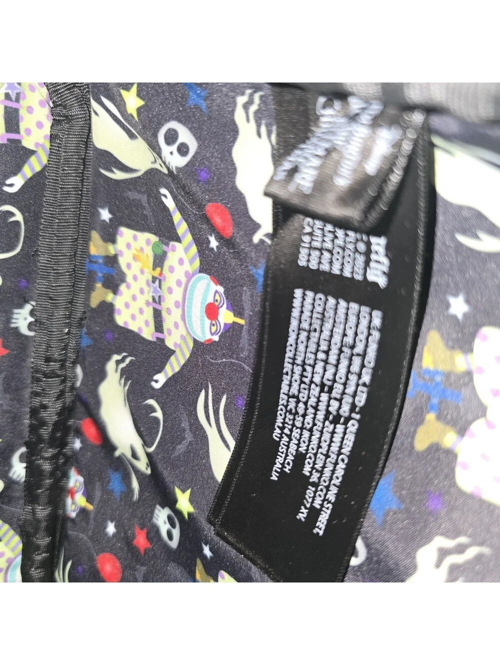 Loungefly Nightmare Before Christmas Lock Shock Barrel Mini Zip Backpack NWT